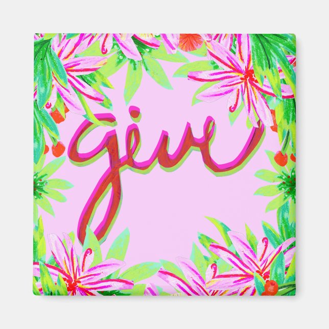 Christmas Foliage - Give Magnet (Front)