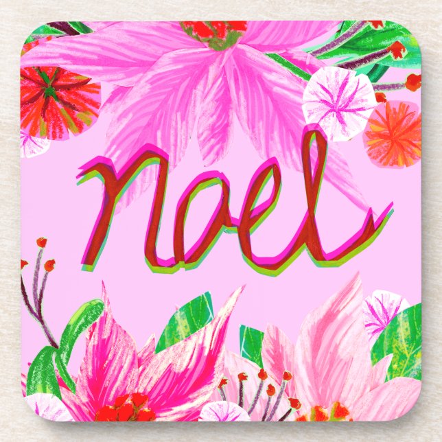 Christmas Foliage - Noel Coaster (Front)
