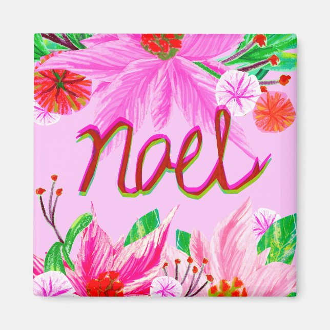 Christmas Foliage - Noel Magnet (Front)
