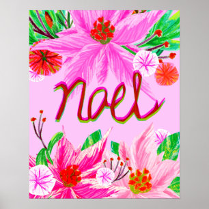 Christmas Foliage - Noel Poster