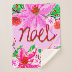 Christmas Foliage - Noel Sherpa Blanket