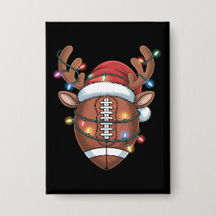 Christmas Football Lover Santa Hat Sports Xmas
