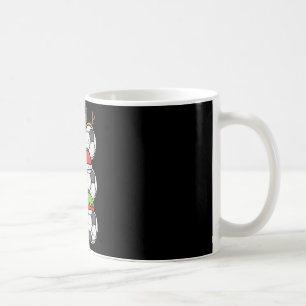 Christmas Footll Ho Ho Ho Soccer Xmas Sport Men Wo Coffee Mug