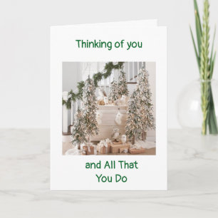 CHRISTMAS FOR A VERY SPECIAL PERSON IN MY LIFE CARD