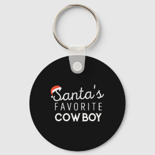 Christmas For Cowboys  Key Ring