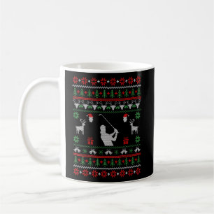 Christmas For Golfers Womens Golf Ugly Christmas Coffee Mug
