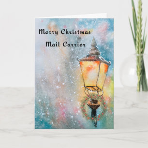 Christmas for Mail Carrier, Northern Style Card
