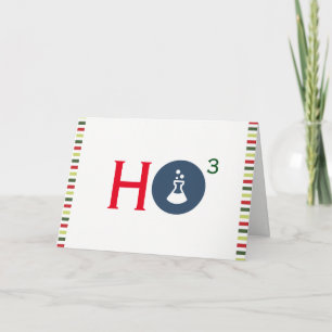 Christmas For Scientists Card! Holiday Card