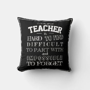 Christmas for teacher Thank you Appreciation gift  Cushion