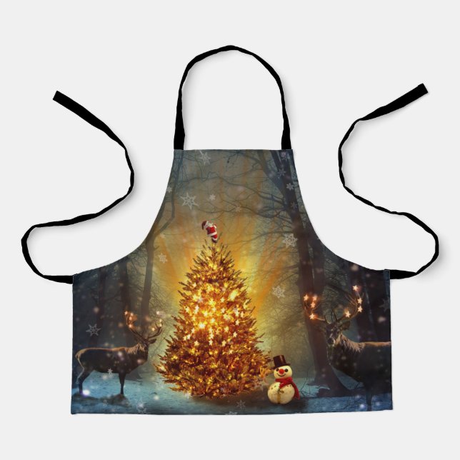 Christmas Forest                                 . Apron (Front)