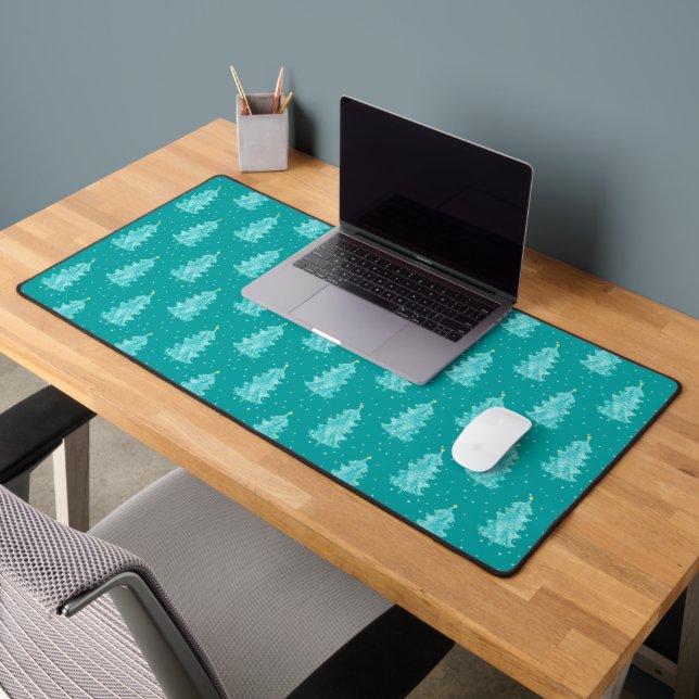 Christmas Forest Desk Mat (Office 2)