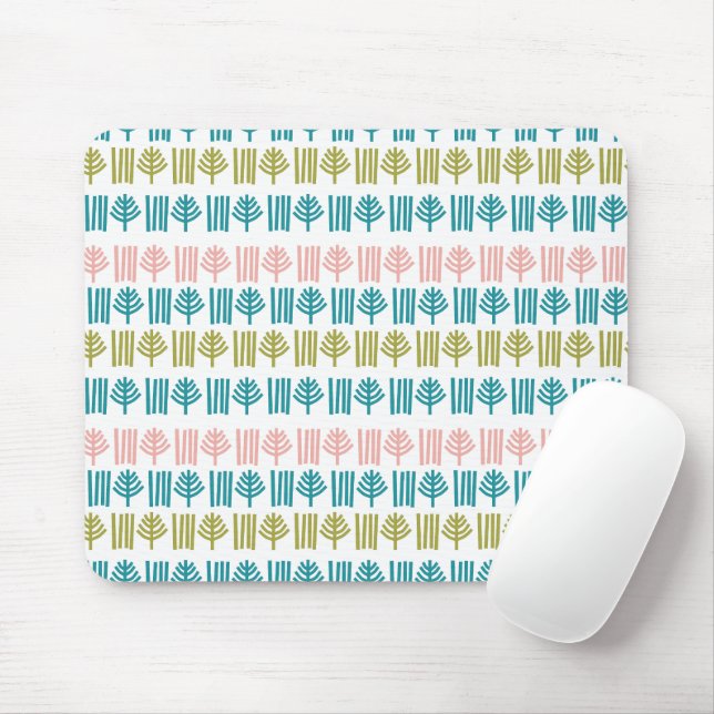 Christmas Forest  Mouse Pad (With Mouse)