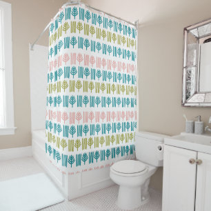 Christmas Forest Shower Curtain