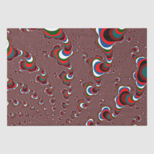christmas fractals tissue paper