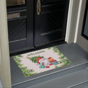 Christmas Frame & Gnome Doormat