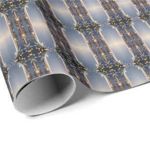 Christmas Frame Holiday Wrapping Paper