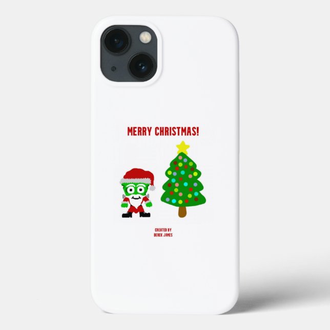 Christmas FrankenCheese Apple iPhone 13 Case (Back)