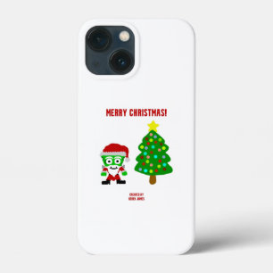Christmas FrankenCheese Apple iPhone 13 Mini Case