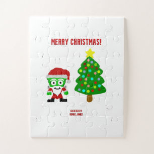 Christmas FrankenCheese Puzzle 27.9 cm x 35.5 cm