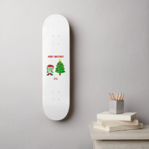 Christmas FrankenCheese Skateboard