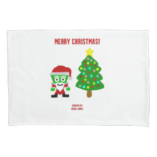 Christmas FrankenCheese Standard Pillowcase