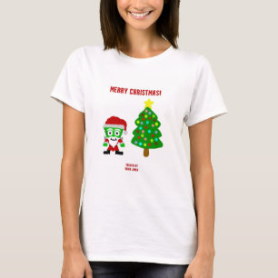 Christmas FrankenCheese Women's White T Shirt