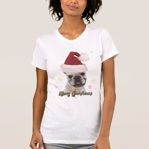 Christmas french bulldog camisole T-Shirt