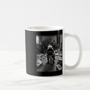 Christmas French Bulldog Caught On Camera Coffee Mug