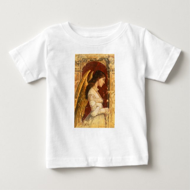 Christmas Fresco Angel Baby T-Shirt (Front)