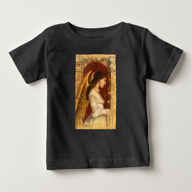 Christmas Fresco Angel Baby T-Shirt (Front)