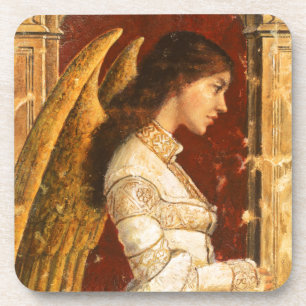 Christmas Fresco Angel Coaster