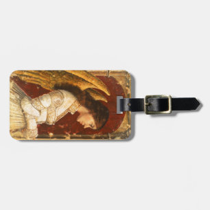 Christmas Fresco Angel Luggage Tag
