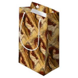 Christmas Fresco Angel Small Gift Bag