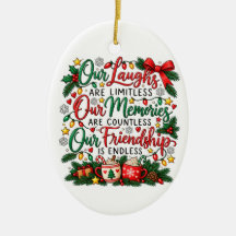 Christmas Friendship Holiday Typography