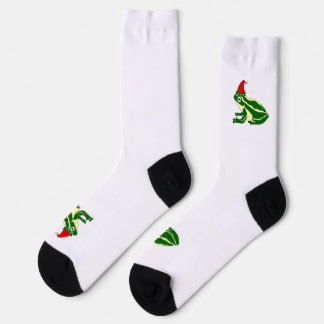 Christmas Frog Crew Socks