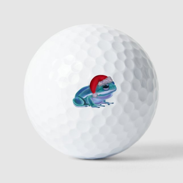 Christmas frog golf balls (Front)