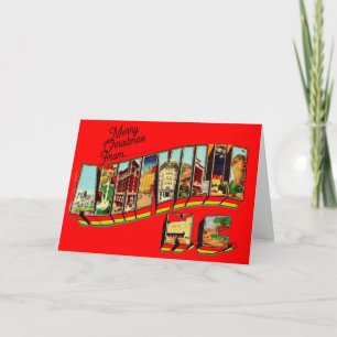 Christmas from Asheville NC Holiday Card