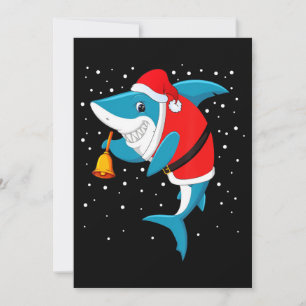 Christmas - Funny Christmas Shark Holiday Card