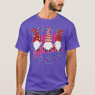 Christmas funny gnomes 73  T-Shirt