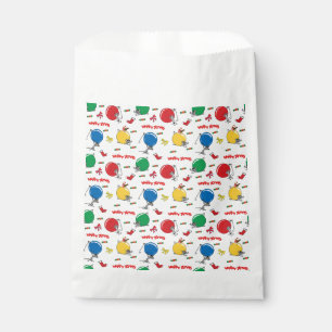 Christmas funny mouse with balls favour bag