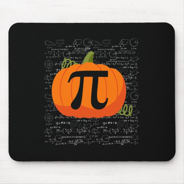 Christmas Funny Pyjamas Xmas Geek Math Turkey Pump Mouse Pad (Front)