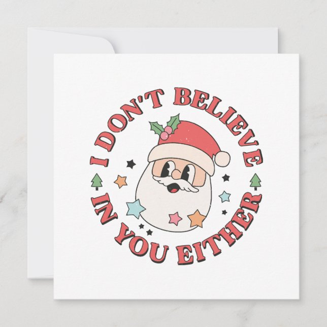 Christmas Funny Santa  (Front)