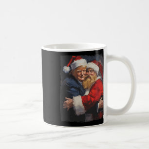 Christmas Funny Trump Santa Claus Retro Vintage Xm Coffee Mug
