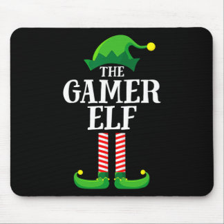 Christmas Gamer Elf Matching Family Group Christma Mouse Pad