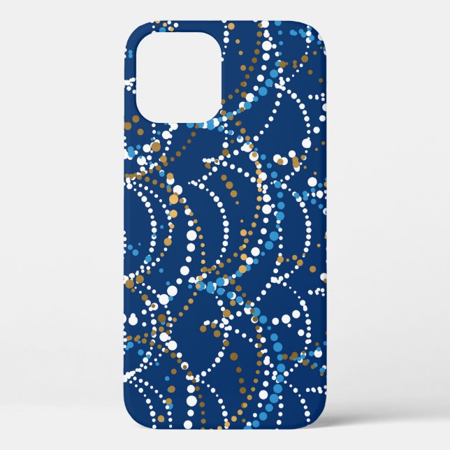 Christmas garland: festive seamless pattern Case-Mate iPhone case (Back)