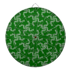 Christmas Garland Green, Christmas Decoration Dartboard