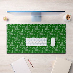 Christmas Garland Green, Christmas Decoration Desk Mat