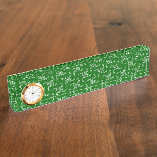 Christmas Garland Green, Christmas Decoration Nameplate