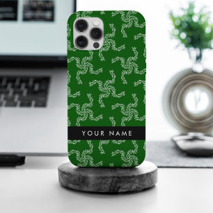Christmas Garland, Green, Your name, Personalise iPhone 15 Pro Max Case