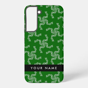 Christmas Garland, Green, Your name, Personalise Samsung Galaxy Case